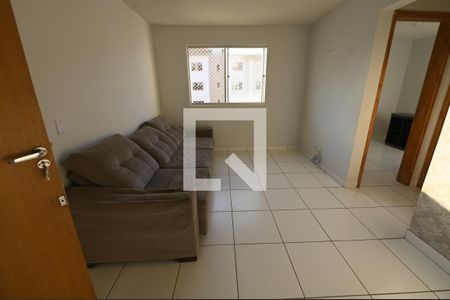 Sala de apartamento para alugar com 2 quartos, 52m² em Vila Maria, Aparecida de Goiânia