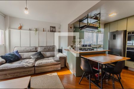 Sala de apartamento à venda com 2 quartos, 68m² em Aclimação, São Paulo