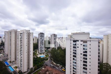 Vista da Suíte de apartamento à venda com 1 quarto, 25m² em Vila Andrade, São Paulo