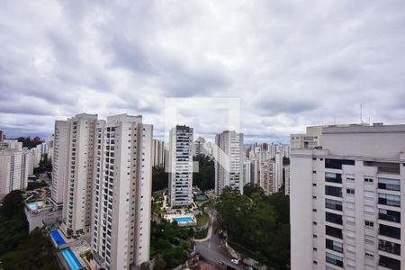 Vista da Suíte de apartamento para alugar com 1 quarto, 25m² em Vila Andrade, São Paulo