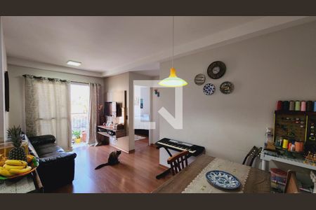 Sala de apartamento para alugar com 2 quartos, 51m² em Jardim Tamoio, Jundiaí