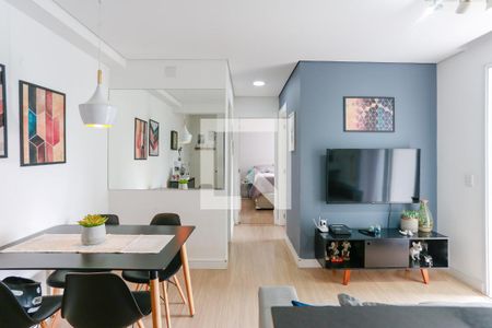 sala de apartamento à venda com 2 quartos, 49m² em Instituto de Previdência, São Paulo