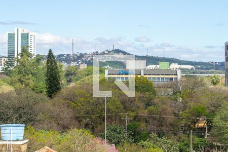 Vista Sala de apartamento à venda com 2 quartos, 103m² em Centro Histórico, Porto Alegre