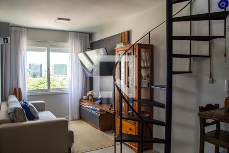 Sala de apartamento à venda com 2 quartos, 103m² em Centro Histórico, Porto Alegre