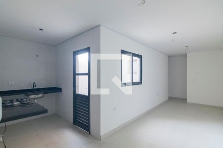 Sala de apartamento para alugar com 2 quartos, 50m² em Parque Capuava, Santo André