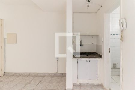 Cozinha de kitnet/studio para alugar com 1 quarto, 31m² em Higienópolis, São Paulo