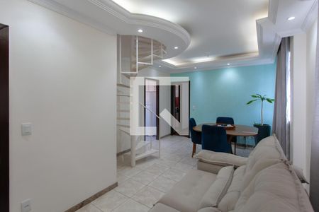 Sala 1 de apartamento à venda com 3 quartos, 111m² em Vila Cloris, Belo Horizonte