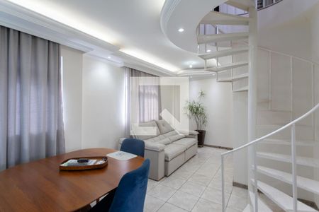 Sala 1 de apartamento à venda com 3 quartos, 111m² em Vila Cloris, Belo Horizonte