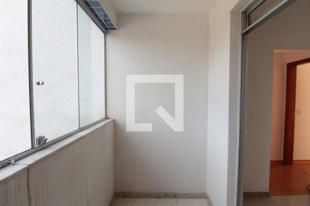 Varanda Sala de apartamento à venda com 3 quartos, 85m² em Castelo, Belo Horizonte