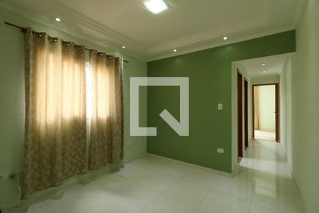 Sala de apartamento à venda com 2 quartos, 100m² em Vila Eldizia, Santo André