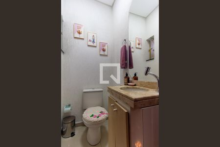 Lavabo da Sala de casa à venda com 3 quartos, 110m² em Vila Cleonice, São Paulo