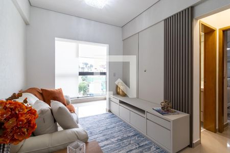 Sala de Estar de apartamento à venda com 2 quartos, 60m² em Parque Peruche, São Paulo