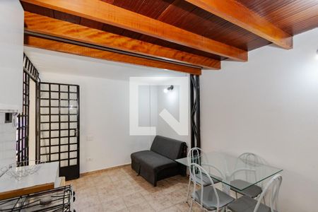 Sala/Cozinha de apartamento para alugar com 1 quarto, 36m² em Campo Belo, São Paulo