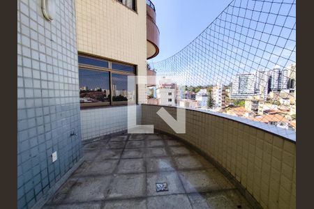 Varanda de apartamento à venda com 4 quartos, 200m² em Cidade Nova, Belo Horizonte