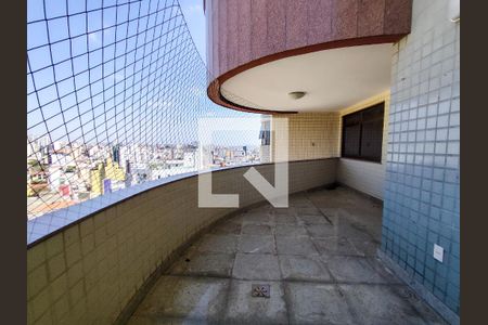 Varanda de apartamento à venda com 4 quartos, 200m² em Cidade Nova, Belo Horizonte