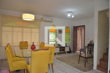 Sala de Jantar de casa à venda com 3 quartos, 168m² em Jardim Ocara, Santo André