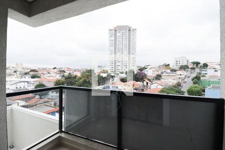 Varanda da Sala de apartamento à venda com 2 quartos, 54m² em Parque Peruche, São Paulo