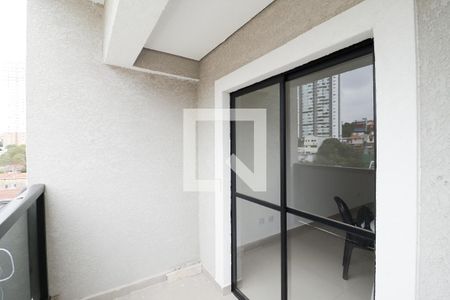 Varanda da Sala de apartamento à venda com 2 quartos, 54m² em Parque Peruche, São Paulo