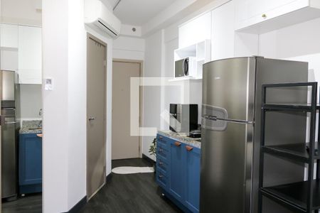 Cozinha de apartamento para alugar com 1 quarto, 19m² em Santa Paula, São Caetano do Sul