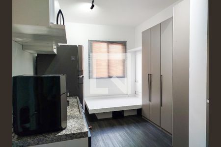 Quarto/Cozinha de apartamento à venda com 1 quarto, 19m² em Santa Paula, São Caetano do Sul