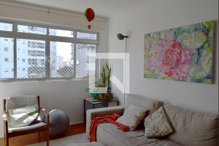 Sala de apartamento à venda com 2 quartos, 74m² em Jardim das Bandeiras, São Paulo