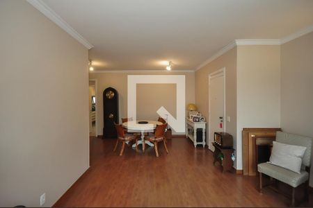 Sala de apartamento à venda com 3 quartos, 117m² em Real Parque, São Paulo