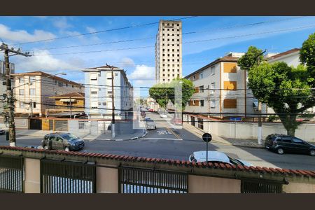 Vista da Sala de apartamento para alugar com 3 quartos, 120m² em Marapé, Santos