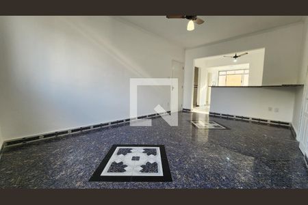 Sala de apartamento para alugar com 3 quartos, 120m² em Marapé, Santos