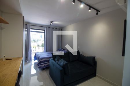 Sala - Studio de kitnet/studio para alugar com 1 quarto, 33m² em Vila Cordeiro, São Paulo