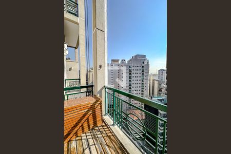 Varanda da Sala de apartamento à venda com 1 quarto, 48m² em Vila Mariana, São Paulo