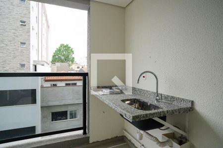 Varanda gourmet de apartamento para alugar com 2 quartos, 57m² em Jardim, São Caetano do Sul