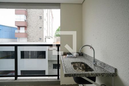 Varanda gourmet de apartamento para alugar com 2 quartos, 57m² em Jardim, São Caetano do Sul