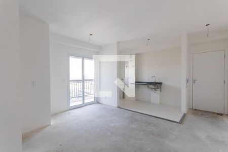 Sala de apartamento à venda com 2 quartos, 58m² em Vila Metalúrgica, Santo André