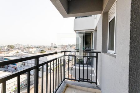 Varanda de apartamento à venda com 2 quartos, 58m² em Vila Metalúrgica, Santo André