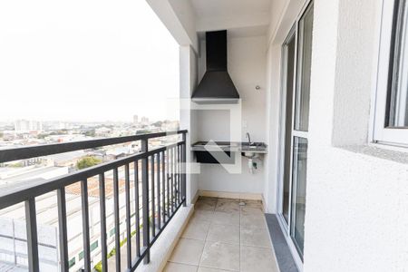 Varanda de apartamento à venda com 2 quartos, 58m² em Vila Metalúrgica, Santo André