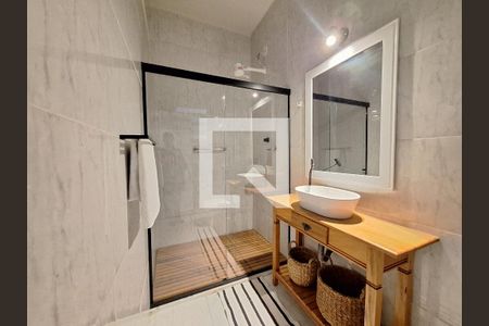 Banheiro da suíte  de apartamento para alugar com 1 quarto, 51m² em Centro, Rio de Janeiro