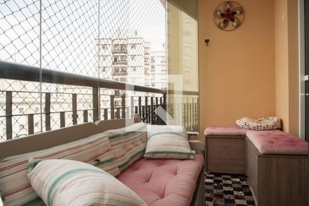 Varanda da Sala de apartamento à venda com 4 quartos, 105m² em Saúde, São Paulo