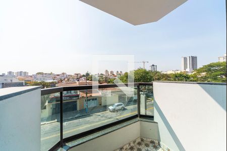 Varanda da Sala de apartamento para alugar com 2 quartos, 60m² em Vila Leopoldina, Santo André