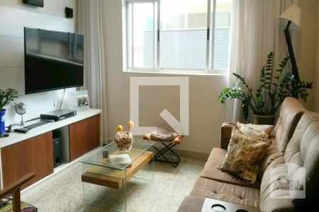 Sala de apartamento para alugar com 3 quartos, 100m² em Grajaú, Belo Horizonte