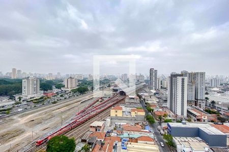 Varanda da Sala de apartamento à venda com 1 quarto, 29m² em Belenzinho, São Paulo