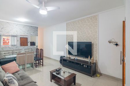 Sala de casa à venda com 3 quartos, 102m² em Vila Metalúrgica, Santo André