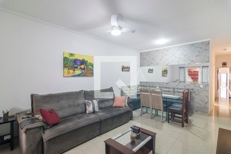 Sala de casa à venda com 3 quartos, 102m² em Vila Metalúrgica, Santo André