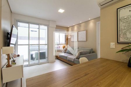 Sala de apartamento à venda com 1 quarto, 43m² em Vila Mariana, São Paulo