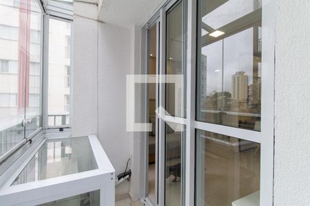 Varanda e área de serviço de apartamento à venda com 1 quarto, 43m² em Vila Mariana, São Paulo