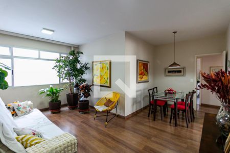 Sala de apartamento à venda com 3 quartos, 110m² em Alto Barroca, Belo Horizonte