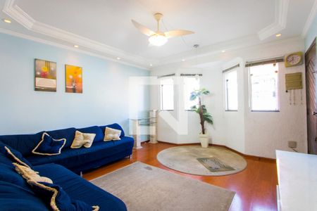 Sala de apartamento à venda com 3 quartos, 84m² em Vila Alice, Santo André