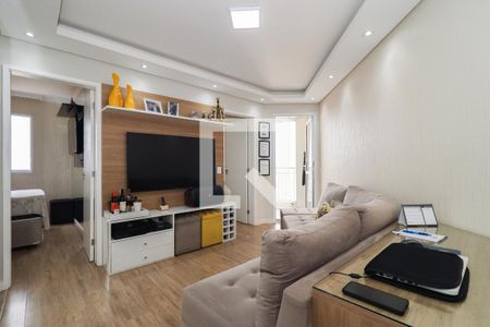 Sala de apartamento para alugar com 2 quartos, 51m² em Jardim Monte Alegre, Taboão da Serra