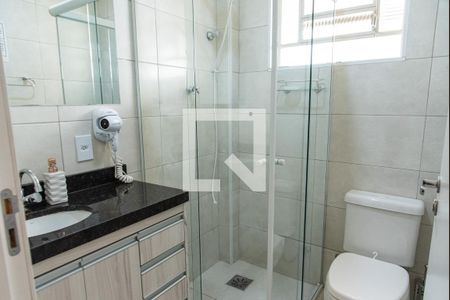 Banheiro de apartamento à venda com 1 quarto, 47m² em Liberdade, São Paulo