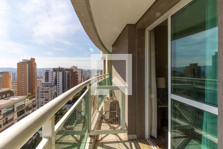 Varanda de kitnet/studio à venda com 1 quarto, 37m² em Perdizes, São Paulo