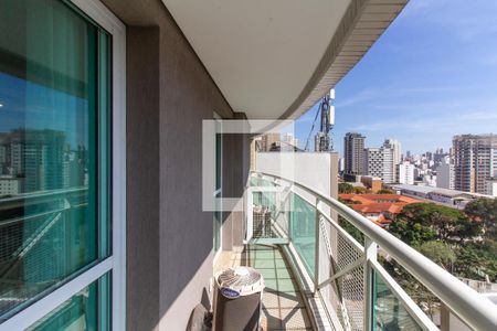 Varanda de kitnet/studio à venda com 1 quarto, 37m² em Perdizes, São Paulo